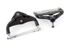 UMI Performance Tubular Front Upper A-Arms - Adjustable - 1" Taller Ball Joints - Black (1978 - 1988 G-Body / 1982 - 2003 S10) - 3056-3-B