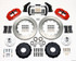 Wilwood Forged Narrow Superlite 6R Big Brake Hub Kit w/ Drilled Rotors - Front - Red (1958 - 1970 B-Body) - 140-10284-R