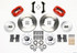 Wilwood Forged Dynalite Pro Series Front Brake Kit - Red (1979 - 1987 G Body) - 140-11009-R