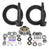 Yukon Rear Ring & Pinion Gear Kit Package - Front & Rear w/Install Kits - Factory Locker/4.56 Ratio (1997 - 2004 Tacoma 4WD / 1996 - 2002 4Runner 4WD) - YGT002-456
