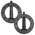Yukon Ring & Pinion Gear Kit Package - Front & Rear w/Install Kits - Factory Locker/5.29 Ratio (1997 - 2004 Tacoma 4WD / 1996 - 2002 4Runner 4WD) - YGT002-529