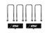 Eibach Pro-Truck 1.5" Rear Lift Block (2016 - 2023 Tacoma  / 2015 - 2022 Colorado / 2000 - 2021 Tundra / 2021 - 2026 Canyon.) - LB81-82-007-02-02