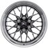 Billet Specialties 22x12 Redline LT 6 Lug Truck Wheel Black BRS76222