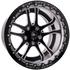 Billet Specialties 17x9.5 Splitter LT Single Bead Lock Truck Wheel Black AMCB53SB795