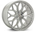 Vossen HF-2 24X10 / 5X120 / ET32 / Deep Face / 72.56 - Silver Polished Wheel - HF2-4B63 Photo - Primary