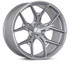 Vossen HF5 20X10 - 5X120 - ET23 - DEEP - 67.00 - SSV - Satin Silver Wheel - HF5-0B004 Photo - Primary