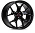 Vossen HF-5 22X10.5 / 5x112 / ET8 / Super Deep Face / 66.56 - Gloss Black Wheel - HF5-2M52 Photo - Primary