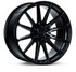Vossen HF6-1 24x10 / 6x139.7 / ET3 / Deep / 106.1 CB - Gloss Black Wheel - HF61-4G46-03 Photo - Primary