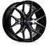 Vossen HF6-4 17x8.5 - 6x130 - ET35 - Mid - 84.1 - Tinted Gloss Black Wheel - HF64-7I78 Photo - Primary