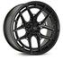 Vossen HFX-1 - 20X11 / 5X114.3 / ET50 / Deep / 70.5 - Satin Black - HFX1-0N103 Photo - Primary
