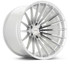 Vossen HFX-4 17x9 - 6x135 - ET0 - Super Deep - 87.1 - Silver Polished Wheel - HFX4-7F74 Photo - Primary