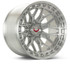 Vossen LCX-02 20x10 - 6x139.7 - ET18 - Super Deep - 78.1 - Brushed Gloss Clear Wheel - LCX-02-0G09 Photo - Primary