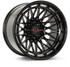 Vossen LCX-03 24x12 - 8x180 - ET44 - Deep - 124.3 - Gloss Black Wheel - LCX-03-4Z43 Photo - Primary