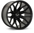 Vossen VFX-03 22x9.5 - 6x139.7 - ET30 - Deep - 78.1 - Satin Black Wheel - VFX-03-2G24 Photo - Primary