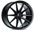 Vossen HF3 - 22x9.5 - ET53 - 5x130 - 71.6 - FLAT - GB - Gloss Black Wheel - HF3-2P001 Photo - Primary