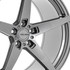 Velgen Classic5 V2 Wheel Kit - 22x10.5 - Gloss Gunmetal (2020 - 2026 Explorer ST)