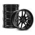 Velgen VF5 Wheel Kit - 19x9.5 / 19x10.5 - Satin Black (2005 - 2026 Mustang)