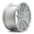 Velgen VF5 Wheel Kit - 20x9.5 / 20x10.5 - Gloss Silver (2005 - 2026 Mustang)