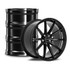Velgen VF10 Wheel Kit - 20x10 / 20x11 - Gloss Black (2015 - 2026 Mustang)