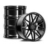 Velgen VFF-9 Wheel Kit - 22x10 - Gloss Black (2015 - 2026 F150)