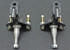 TRZ 1.5 inch drop chrome moly spindles with billet steering arms for Camaro Firebird Nova
