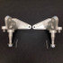 TRZ 4 inch drop extended arm billet Mustang spindles