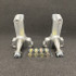 TRZ billet 2 inch drop spindles with TRZ-303 steering arm for F-body and Nova