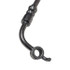 J&M Stainless Steel Braided Brake Line Kit - Front - Black (2024 - 2026 Mustang - Magneride) 22591-B