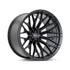 Vossen HFX-6 17x9 - 6x135 - ET0 - Super Deep Face - 87.1 - Satin Black Wheel - HFX6-7F71 Photo - Primary