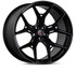 Vossen HF5 - 22x9 - ET25 - 5x112 - 66.56 - FLAT - SB - Satin Black Wheel - HF5-2M015 Photo - Primary