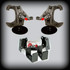 DJM Suspension Complete Lowering Kit w/ Shocks - 3" Front & 5" Rear (1973 - 1987 C10 - 1.25" Rotor) DJM2045H-3/5