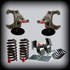 DJM Suspension Complete Lowering Kit w/ Shocks - 5" Front & 5" Rear (1973 - 1987 C10 - 1.25" Rotor) DJM2045H-5/5
