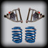 DJM Suspension Complete Lowering Kit w/ Shocks - 3" Front & 4" Rear (1963 - 1972 C10 - Coil Spring Rear Drum Brakes) DJM2355-3/4