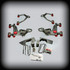 DJM Suspension Complete Lowering Kit w/ Shocks - 3" Front & 4" Rear (2005 - 2014 Tacoma) DJM2806-3/4