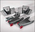 DJM Suspension 4" Rear Leaf Spring Hanger & Shackle Kit (1992 - 1999 Chevy C2500 / C3500) HS2699-4