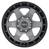 Weld 20x9 Ridge Wheel - 6x135 / 6x139.7 - 5.0 BS 0 ET - Satin Gunmetal / Satin Black W15109098500