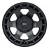 Weld 20x9 Ridge Wheel - 8x165.1 - 5.0 BS 0 ET - Satin Black W14809082500