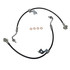 J&M Rear Brake Lines 24-26 Mustang Non Brembo