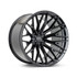 Vossen HFX-6 - 22x12 - 8x165.1 - ET-44 - Ultra Deep Face - 125.1 - Gloss Black Wheel - HFX6-2X26-GB Photo - Primary
