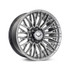 Vossen HFX-6 - 22x12 - 8x170 - ET-44 - Ultra Deep Face - 125.1 - Hyper Gunmetal Wheel - HFX6-2Y26-HB Photo - Primary