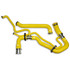 PPE Power Performance Yellow Silicone Upper and Lower Coolant Hose Kit (2011 - 2016 GM 6.6L Duramax) 119024300