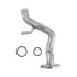 PPE Power Polished Coolant Bypass Tube - Water Pump to Thermostat Housing (2006 - 2010 GM 6.6L Duramax) 119000730