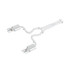 PPE Power Catback Active Exhaust Polished Finish (2018 - 2023 Mustang GT) 317663030