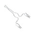 PPE Power Catback Active Exhaust Polished Finish (2018 - 2023 Mustang GT) 317663030