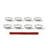 PPE Power Cold Side Intercooler Charge Pipe Kit - Raw Stainless Steel (2010 - 2012 Ram Cummins 6.7L) 215021600
