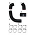 PPE Power Intercooler Piping Silicone Hose Kit (2002 - 2004 GM 6.6L Duramax LB7) 115910204