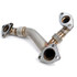 PPE Power Replacement Up-Pipe for PPE Exhaust Manifold - Passenger Side (2002 - 2004 CA GM 6.6L Duramax) 116119100