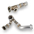 PPE Power OEM Performance Up-Pipes for Square EGR Cooler (2004 - 2007 Ford 6.0L) 316119504