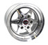 Race Star 15x10 93 Truck Star Wheel 6.63 BS Silver / Machined GM 93-510853SM