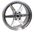 Race Star 22x10 93 Truck Star Wheel 6.46 BS Silver / Machined GM 93-210853SM